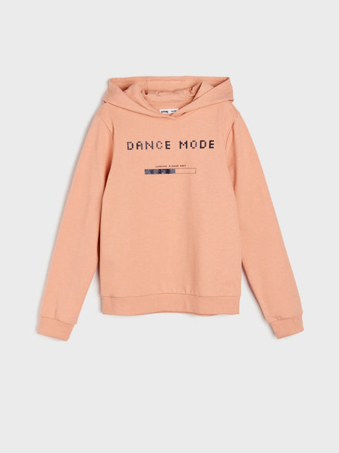 Sinsay Girl's Dusty Rose Hoodie | Sinsay In Lebanon