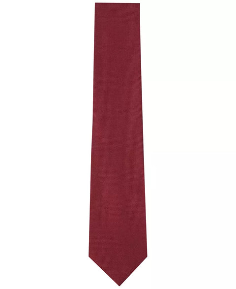 Perry Ellis Portfolio Men's Burgundy Oxford Solid Tie | Perry Ellis Portfolio In Lebanon