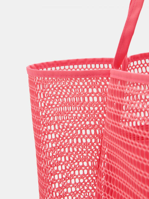 Sinsay Women's Fuchsia Mesh Shopper Bag |Sinsay In Lebanon