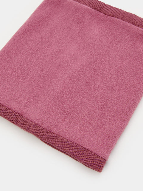Pink blanket on a white background
