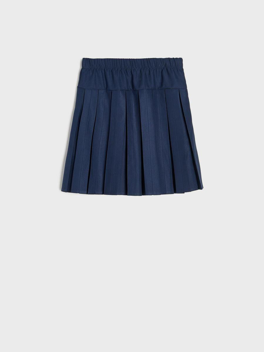 Sinsay Girl's Navy Pleated Skirt | Sinsay In Lebanon