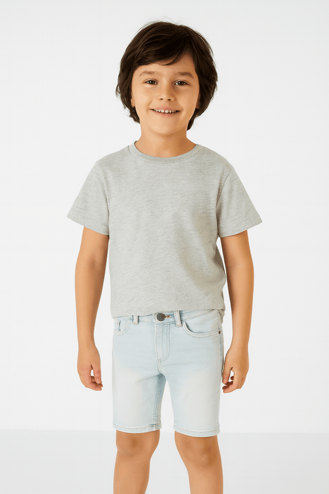 Cotton On Boy's Ollie 5-Pocket Slim Fit Denim Shorts |Cotton On In Lebanon