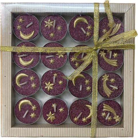 Candle Company Plum Set Of 16 Candles | Candle Company In Lebanon