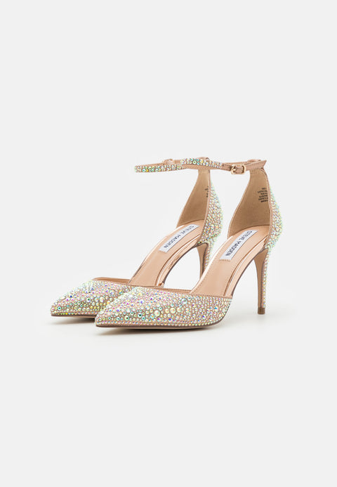 Steve Madden Women's Rose Gold  Rhinestone Linsey-R Heels |Steve Madden In Lebanon
