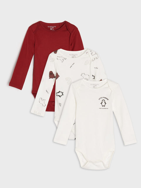 Sinsay Baby Boy's Multicolor Bodysuits 3 Pack | Sinsay In Lebanon