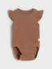 AYA Sinsay BABY GIRL BEIGE-PINK-BROWN 3 PACK BODYSUITS