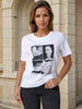 Sinsay Women’s White Graphic T-Shirt | Sinsay in Lebanon