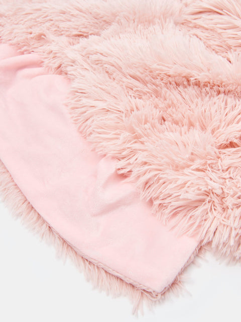 Sinsay Pink Long Pile Blanket | Sinsay In Lebanon
