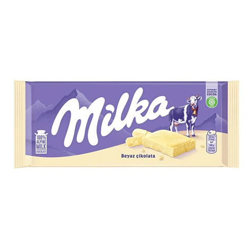 Milka Beyaz Çikolata 80g | Milka In Lebanon