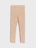 Sinsay Girl's BROWN print leggings AYA