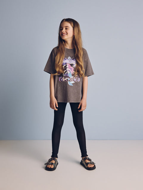 Reserved Girl's Black Mesh Legging | Reserved In Lebanon