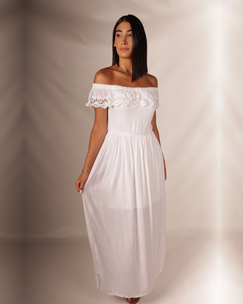 DCM Jennyfer Women's White Dress 73Porty/3665076939(JA66)