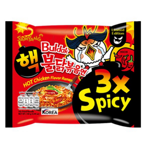 Samyang Noodle Hot Chicken Ramen 3x Spicy 140g | Samyang In Lebanon