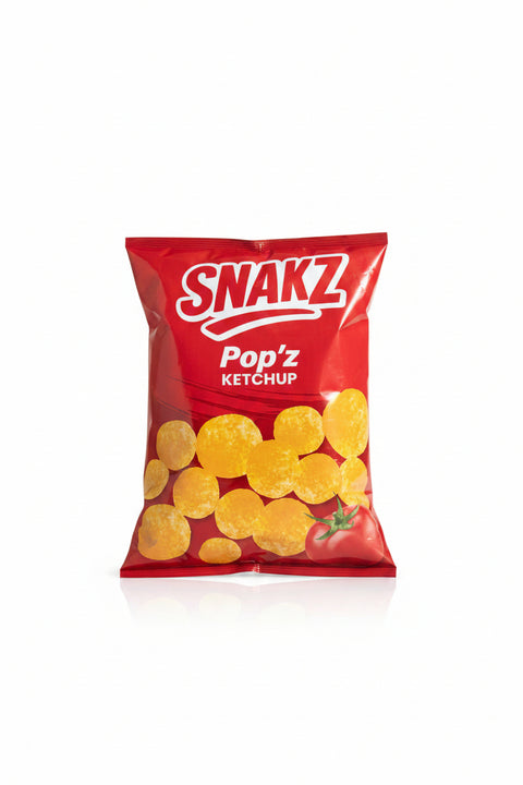 Snakz Pop'z Chips Ketchup 40g | Snakz Chips In Lebanon