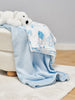 Sinsay Baby's Blue & White Blanket In A Pack Of 2 100 cm x 70 cm | Sinsay In Lebanon