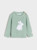 Sinsay Baby Girl's Mint Green Bunny Knit Sweater | Sinsay in Lebanon