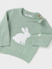 Sinsay Baby Girl's Mint Green Bunny Knit Sweater | Sinsay in Lebanon