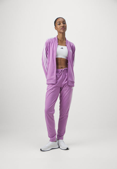 Adidas Women's Purple Essential 3 Stripes Sweatpants |Adidas In Lebanon