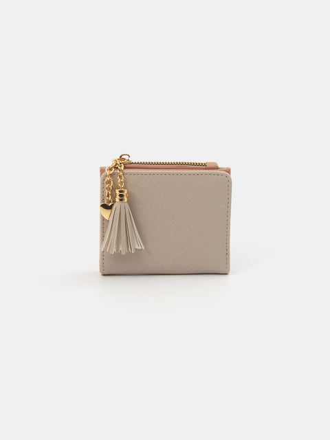 Sinsay Women's Grey  with inscription Wallet  | Sinsay in Lebanon