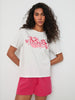 Sinsay Women's White & Pink Two Piece Pajama Set | Sinsay In Lebanon