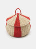 Sinsay  Red & Beige Woven Circus 19 cm x 19 cm x 22 cm Storage Box | Sinsay in Lebanon