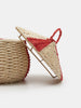 Sinsay  Red & Beige Woven Circus 19 cm x 19 cm x 22 cm Storage Box | Sinsay in Lebanon