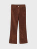 Sinsay Women's Pants Dark Brown AYA