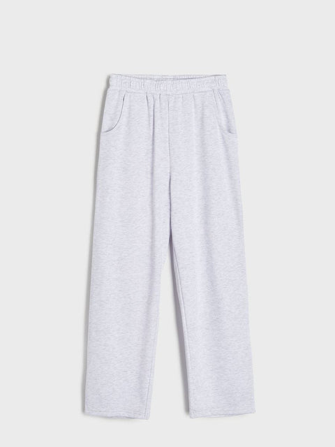 Sinsay Girl's Light Gray Sweatpant |Sinsay In Lebanon