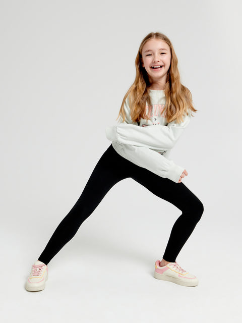 Sinsay Girl's Black Leggings | Sinsay In Lebanon