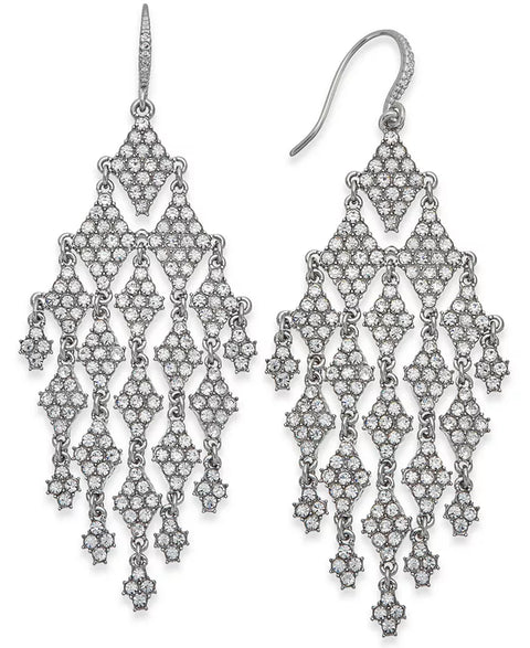 International Concepts Women's Silver-Tone Crystal Chandelier Earring | International Concepts in Lebanon (Copy)