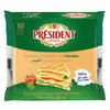President Processed Cheese Sandwish Cheddar Slice 200g | President In Lebanon