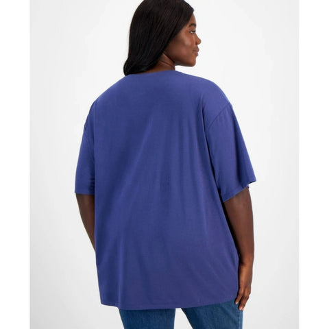 Grayson Threads Women's Navy Nasa Disco Club Graphic T-Shirt | Grayson Threads In Lebanon