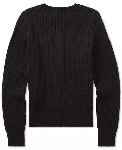 Polo Ralph Lauren Girl's Black Rid knit Cardigan | Polo Ralph Lauren In Lebanon
