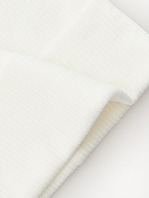 Reserved Baby Girl's White Beanie With Ears | Reserved In Lebanon