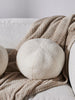 Sinsay White Round Pillow | Sinsay In Lebanon