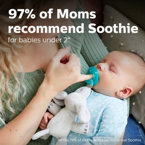 Philips Avent Pack Of 2 Soothie 0-3 Months Orthodontic Baby Pacifiers | Philips In Lebanon