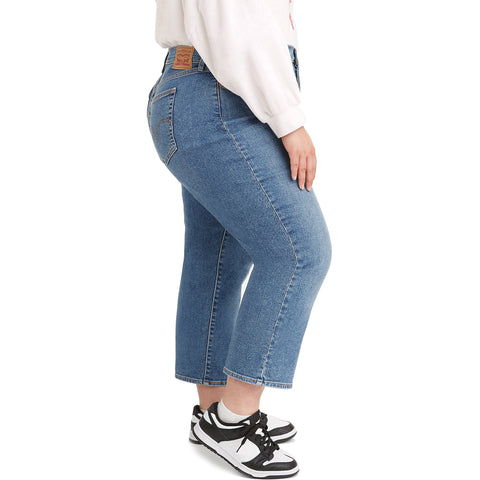 Levi's Women's Blue Love In The Mist Plus Size Wedgie Straight Fit Jeans | Levi's In Lebanon