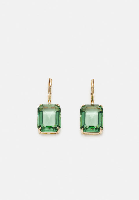Lauren Ralph Lauren Women's Gold Tone Green Crystal Drop Earrings |Lauren Ralph Lauren In Lebanon
