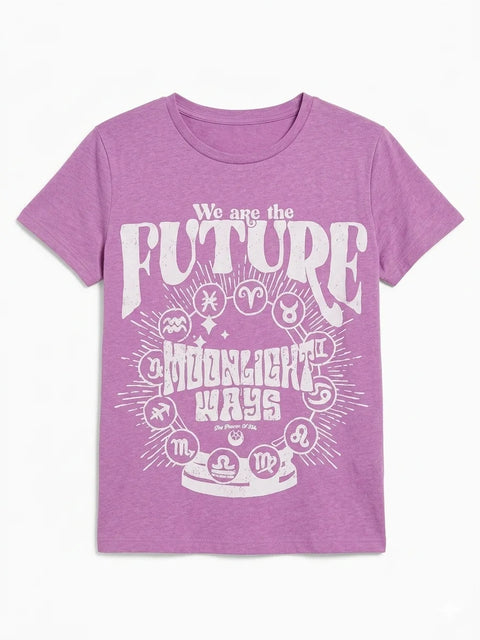 Fmoda Women's Pink Printed T-Shirt | Fmoda In Lebanon