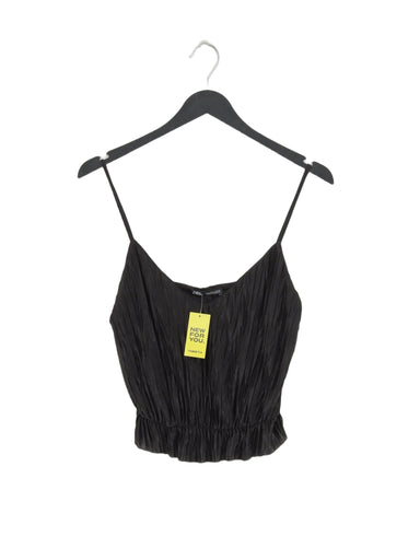 Zara Women's Black Sleeveless Crop Top  |Zara in Lebanon