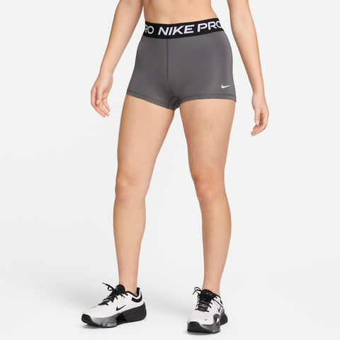 Nike  Women's Dark Grey Pro Dri-FIT  Biker Shorts |  Nike  in Lebanon
