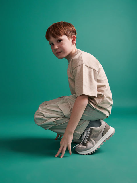 Reserved Boy's Light Grey Sports Sneakers | Reserved In Lebanon
