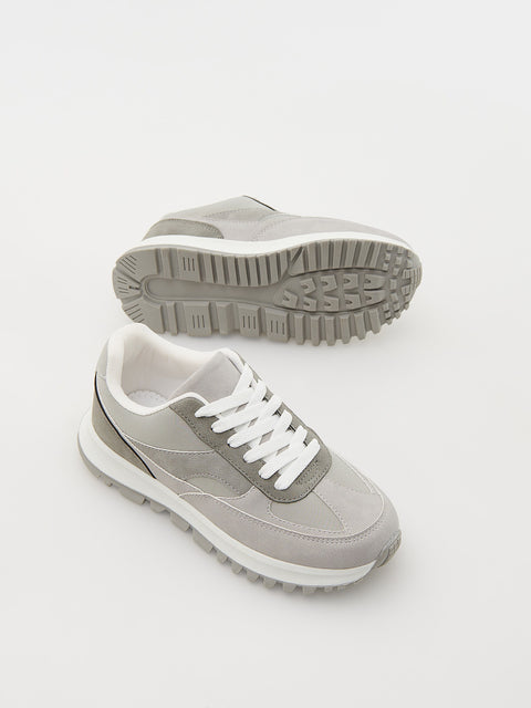 Reserved Boy's Light Grey Sports Sneakers | Reserved In Lebanon