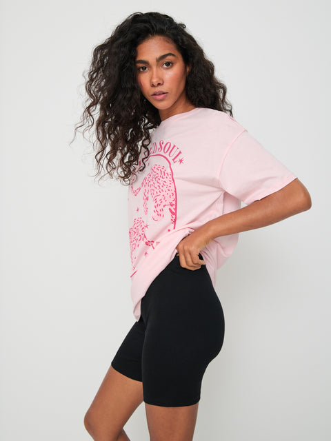 Sinsay Women's Pink/Black  Two-piece Pajamas| Sinsay in Lebanon
