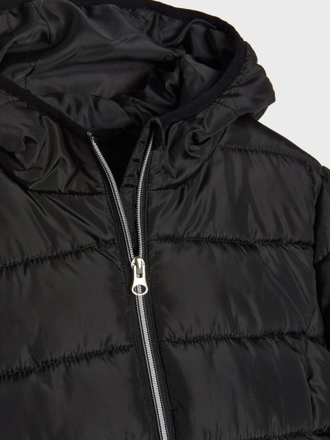 Sinsay Girl's Black Hooded Zip Up Jacket | Sinsay In Lebanon