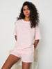 Sinsay Women’s Light Pink Leopard Two-Piece Pyjama Set | Sinsay in Lebanon