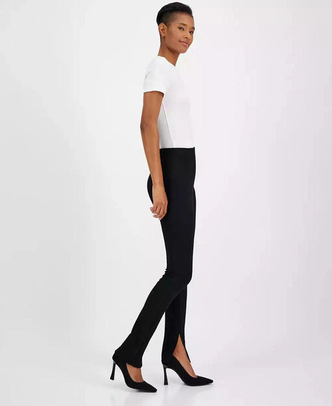 Hugo Boss Women’s Black Taily Mid-Rise Skinny Trousers |  Hugo Boss   in Lebanon