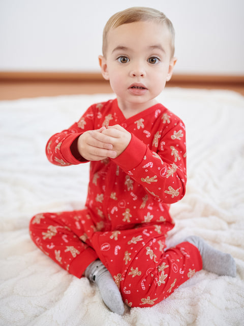 Sinsay Baby Boy's Red Overall With Christmas Print | Sinsay In Lebanon
