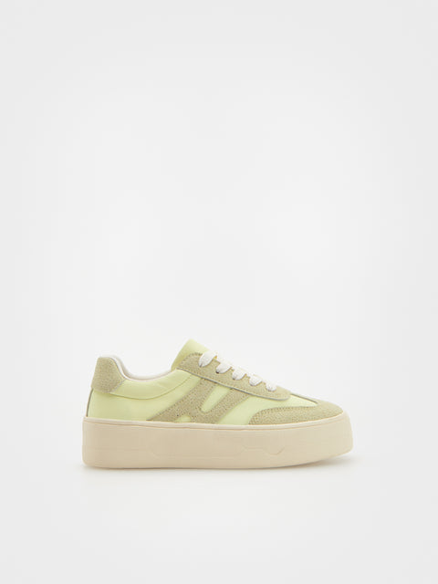 Reserved Women's Light Green Sports Sneakers | Reserved In Lebanon