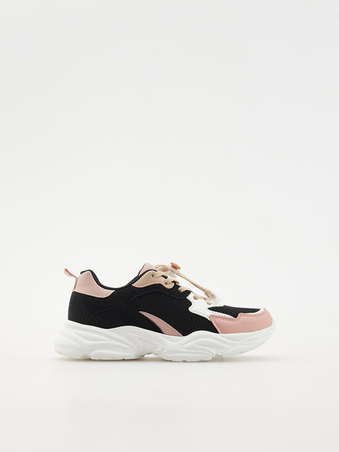 Reserved Girl's Black Sneakers With A Stopper | Reserved In Lebanon